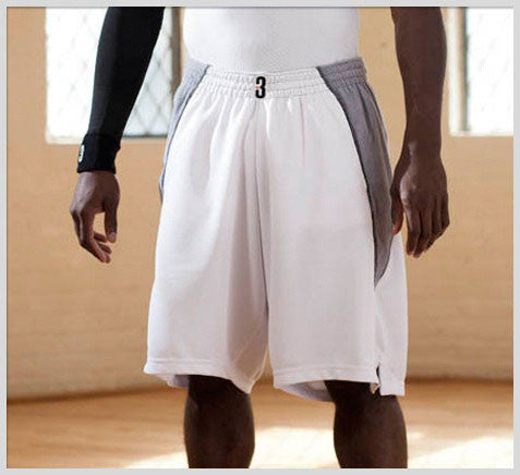 White Basketball Shorts.