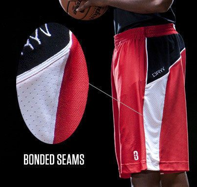 DRYV LT - Bonded Basketball Shorts with DRYV® Moisture Control