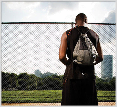 SAK LT - Lightweight Basketball Gear Bag Grey