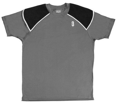 SNYPER - Short Sleeve Shooting Shirt with DRYV® Grey/Black