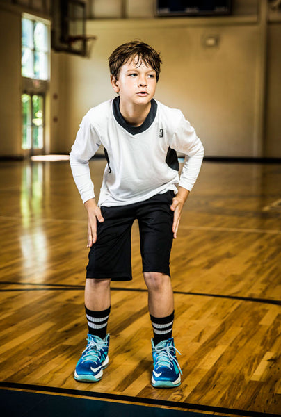 YOUTH SHOOTAROUND - Long Sleeve Shooting Shirt